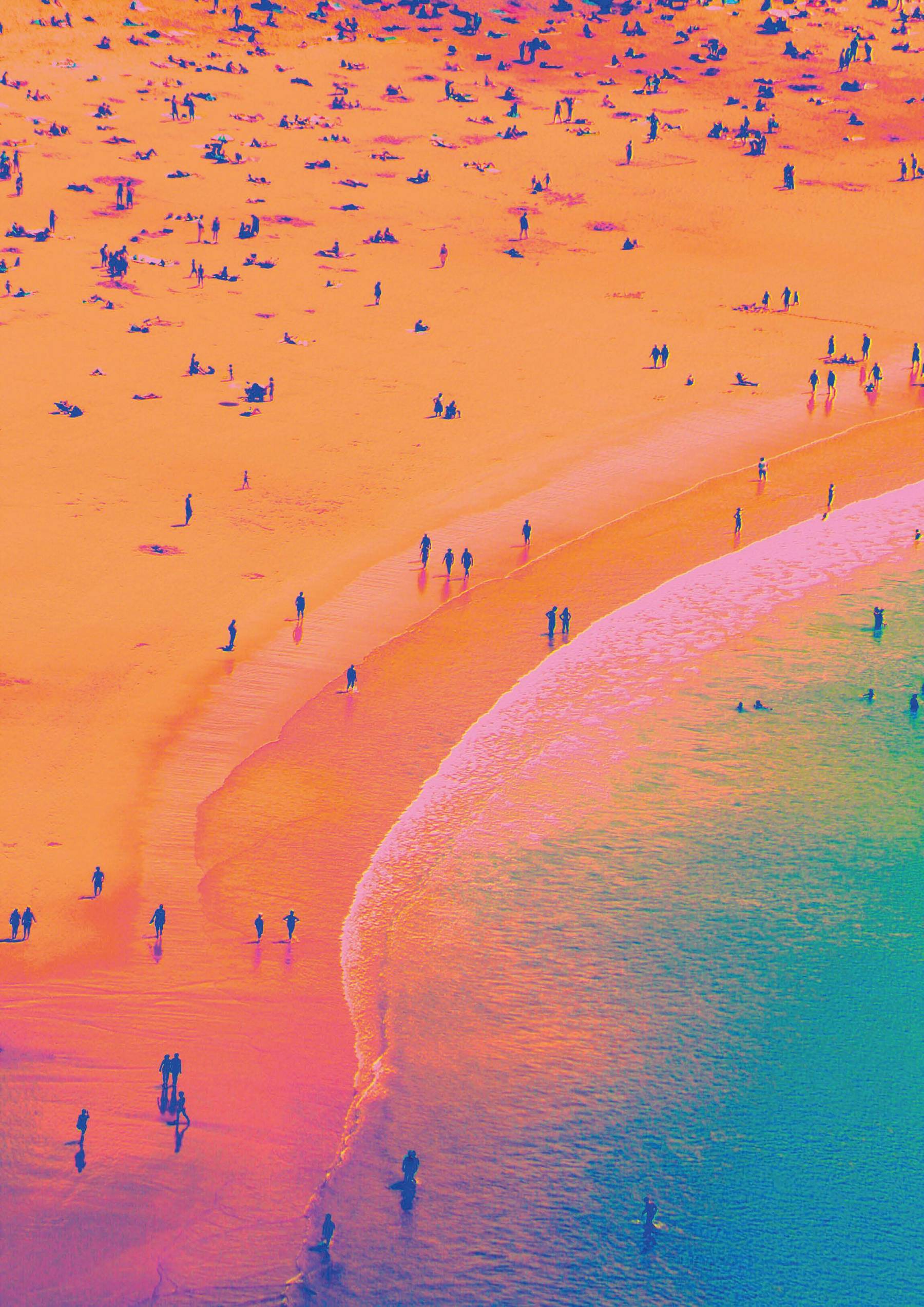 La plage, 2015 - MARTINEZ Rodolphe
